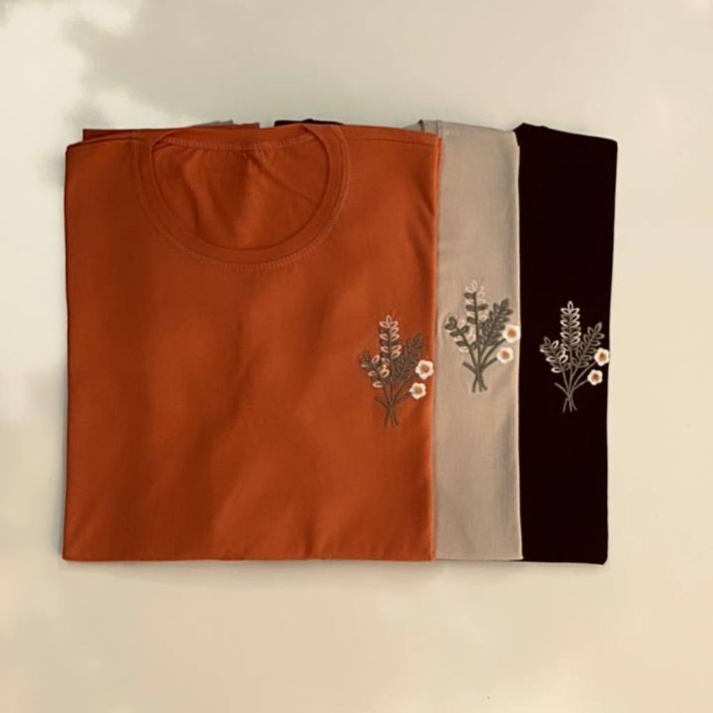 مشخصات تیشرت نخ و پنبه گلدوزی زنانه