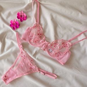 ست صورتی نیم کاپ شین