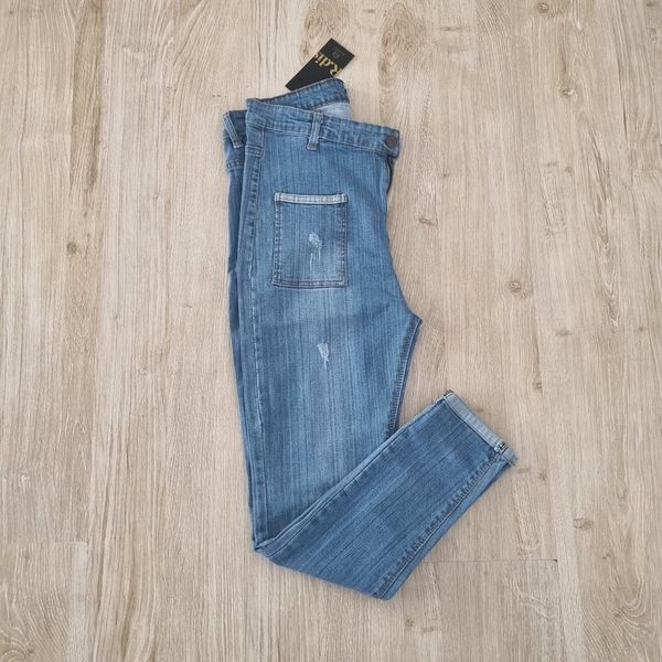 شلوار جین زنانه خارجی فول کشی سایز 30 تا 34 خارجی