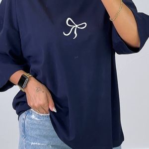 خرید انلاین تیشرت باکسی پاپیون