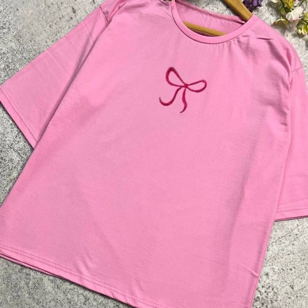 تیشرت باکسی پاپیون