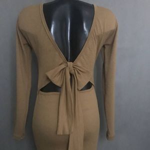 خرید اینترنتی تونیک پشت پاپیونی