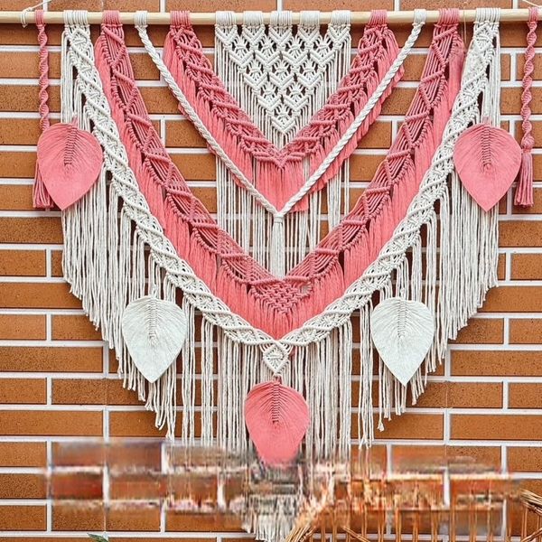 دیوار کوب مکرومه بافی مدل سروناز