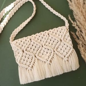 کیف مکرومه بافی مدل 899