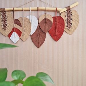 دیوار کوب مدل برگ چند رنگ