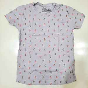 مشخصات تیشرت زنانه کبریتی برند اچ اند ام لارج