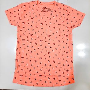 خرید اینترنتی تیشرت زنانه کبریتی برند اچ اند ام لارج