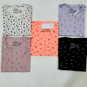 فروش اینترنتی تیشرت زنانه کبریتی برند اچ اند ام لارج