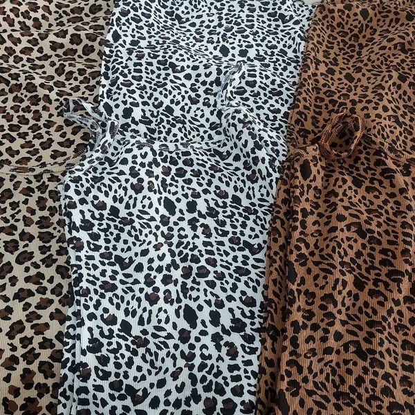 پیراهن پلنگی زنانه کبریتی