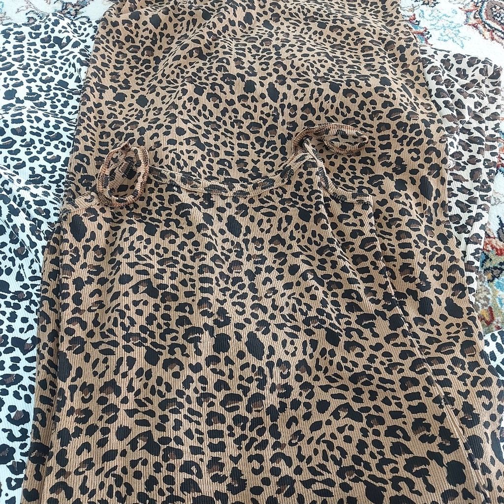 فروش اینترنتی پیراهن پلنگی زنانه کبریتی