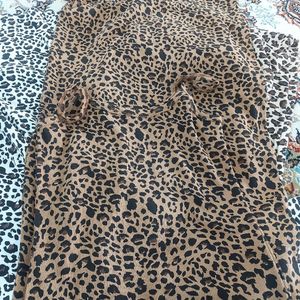 فروش اینترنتی پیراهن پلنگی زنانه کبریتی