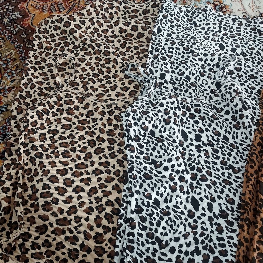 مشخصات پیراهن پلنگی زنانه کبریتی