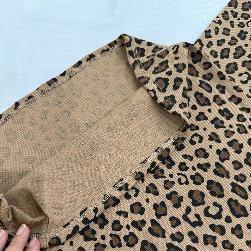 خرید اینترنتی پیراهن پلنگی زنانه کبریتی