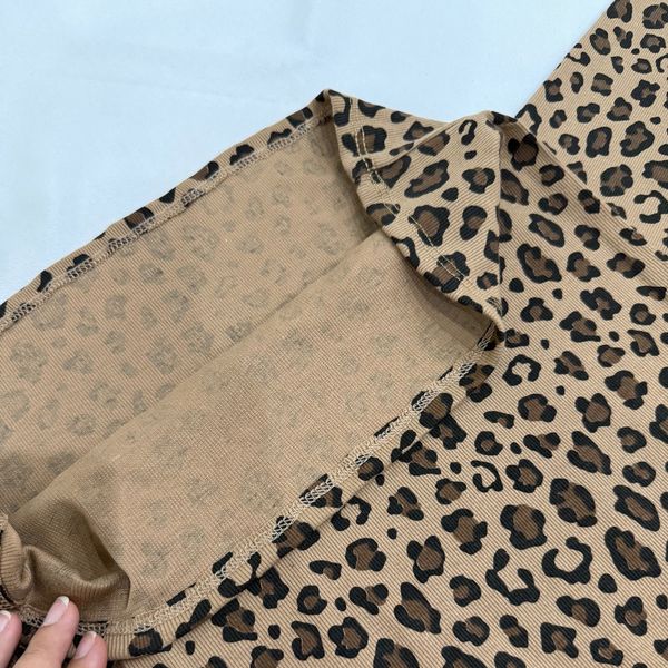 پیراهن پلنگی زنانه کبریتی