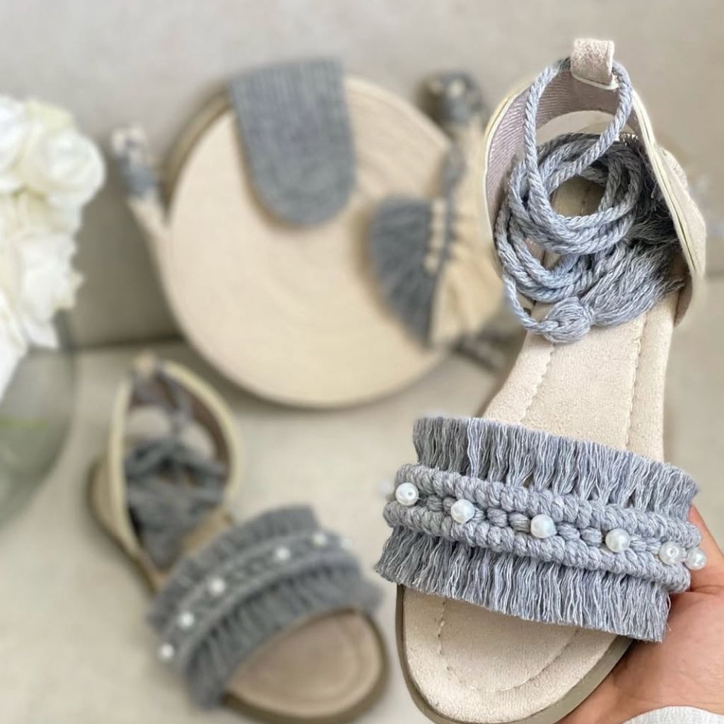 خرید انلاین صندل مکرومه بافی مدل تارا