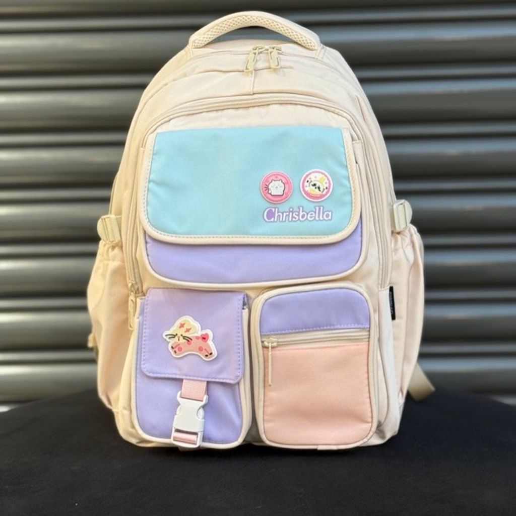 خرید اینترنتی قیمت کوله پشتی اورجینال طرح خرگوش ناقلا برند Chrisbella کد 4060405