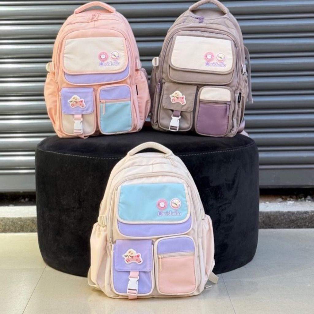 خرید اینترنتی کوله پشتی اورجینال طرح خرگوش ناقلا برند Chrisbella کد 4060405