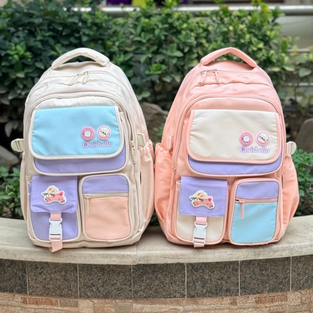 خرید اینترنتی قیمت کوله پشتی اورجینال طرح خرگوش ناقلا برند Chrisbella کد 4060405