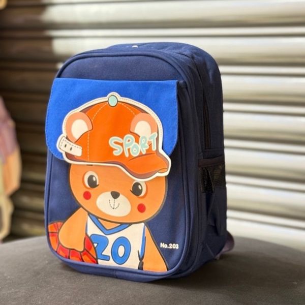 کوله پشتی مهد پسرانه طرح تدی کد 4060503