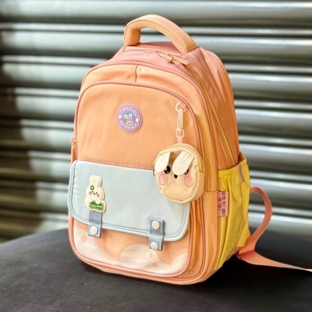 خرید اینترنتی کوله پشتی اورجینال طرح Rubbit برند Chrisbella کد 4060505