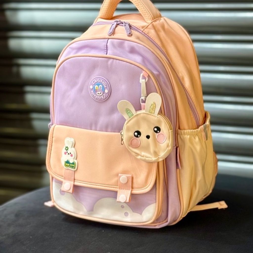 خرید اینترنتی قیمت کوله پشتی اورجینال طرح Rubbit برند Chrisbella کد 4060505