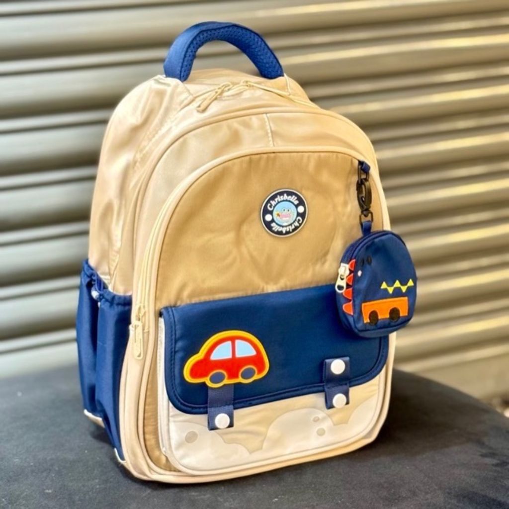 خرید انلاین کوله پشتی اورجینال طرح ماشین برند Chrisbella کد 4060504