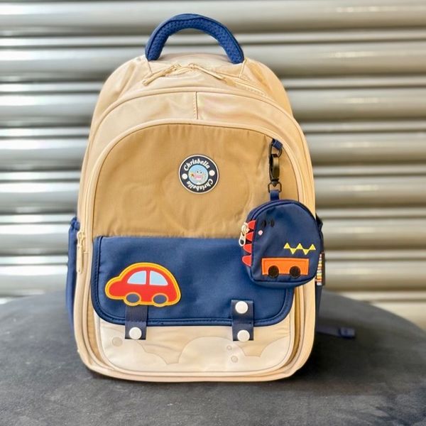 کوله پشتی اورجینال طرح ماشین برند Chrisbella کد 4060504