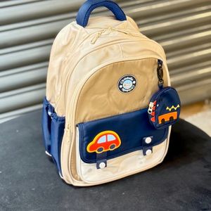 خرید اینترنتی قیمت کوله پشتی اورجینال طرح ماشین برند Chrisbella کد 4060504