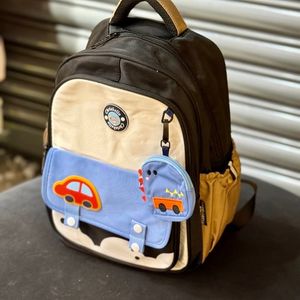 خرید اینترنتی قیمت کوله پشتی اورجینال طرح ماشین برند Chrisbella کد 4060504