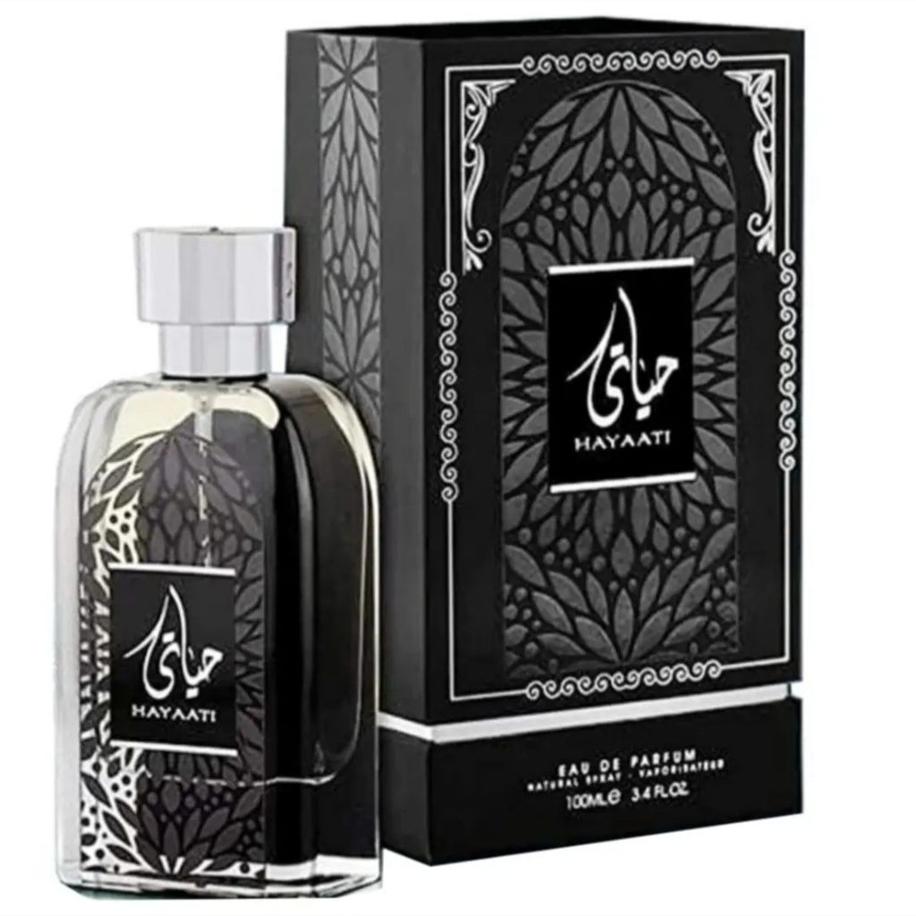خرید انلاین ادکلن حیاتی ارض الزعفران اصل 100 میل مردانه تند و خنک HAYAATI