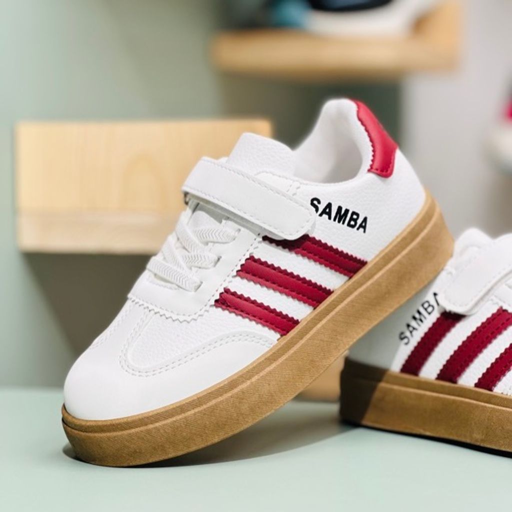 خرید اینترنتی قیمت ونس بچگانه وارداتی طرح سامبا سه خط برند Kids کد 4033102