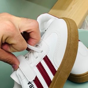 خرید اینترنتی قیمت ونس بچگانه وارداتی طرح سامبا سه خط برند Kids کد 4033102