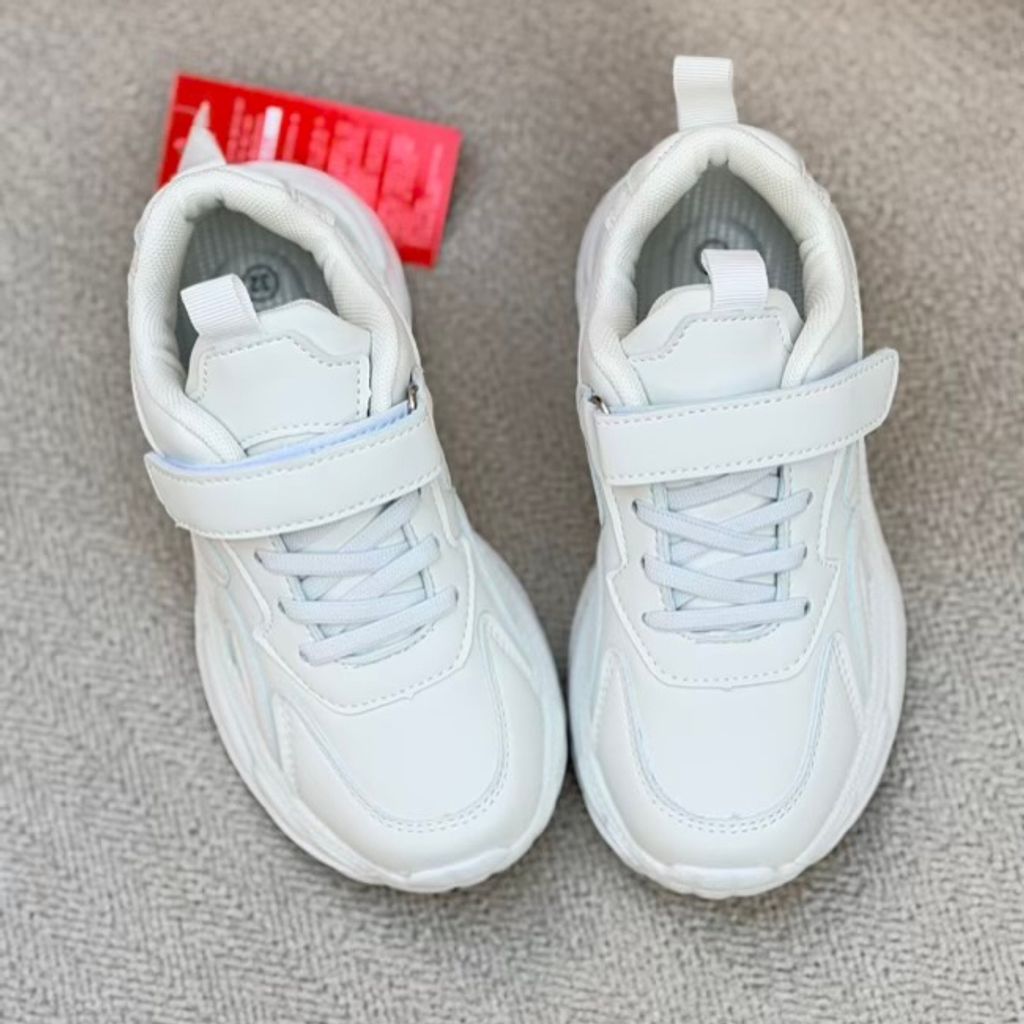 خرید اینترنتی قیمت کتونی بچگانه تمام سفید کد 121707