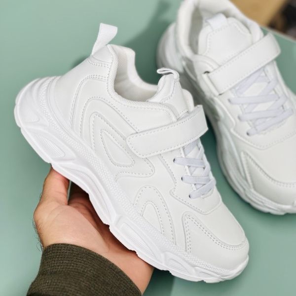 کتونی بچگانه full white برند murche کد 121707