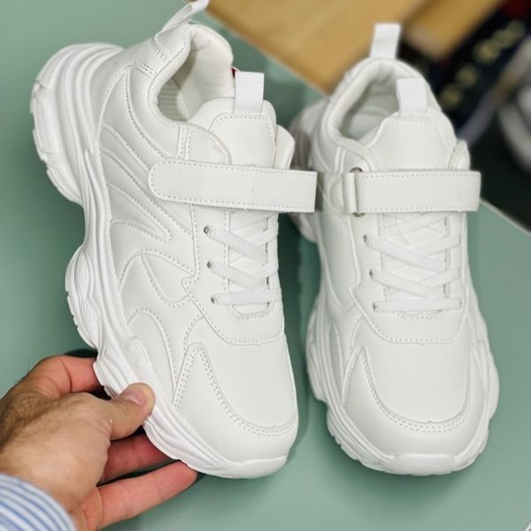 کتونی بچگانه چسبی white برند murche کد 4030401