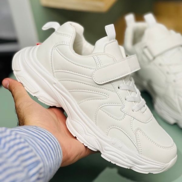 کتونی بچگانه چسبی white برند murche کد 4030401