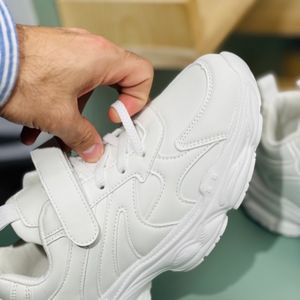 خرید اینترنتی کتونی بچگانه چسبی white برند murche کد 4030401