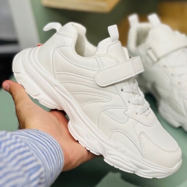 کتونی بچگانه چسبی white برند murche کد 4030401