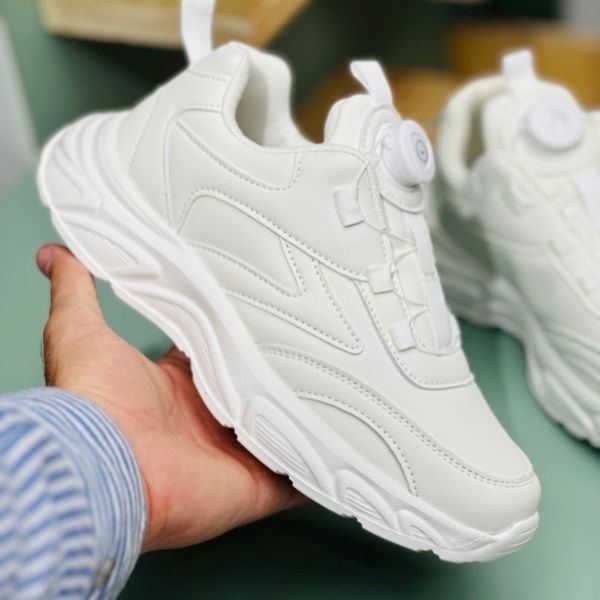 کتونی بچگانه  زیپلاینی white برند murche کد 4030303