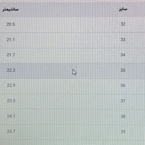 کتونی بچگانه طرح ترمه کد 4053001