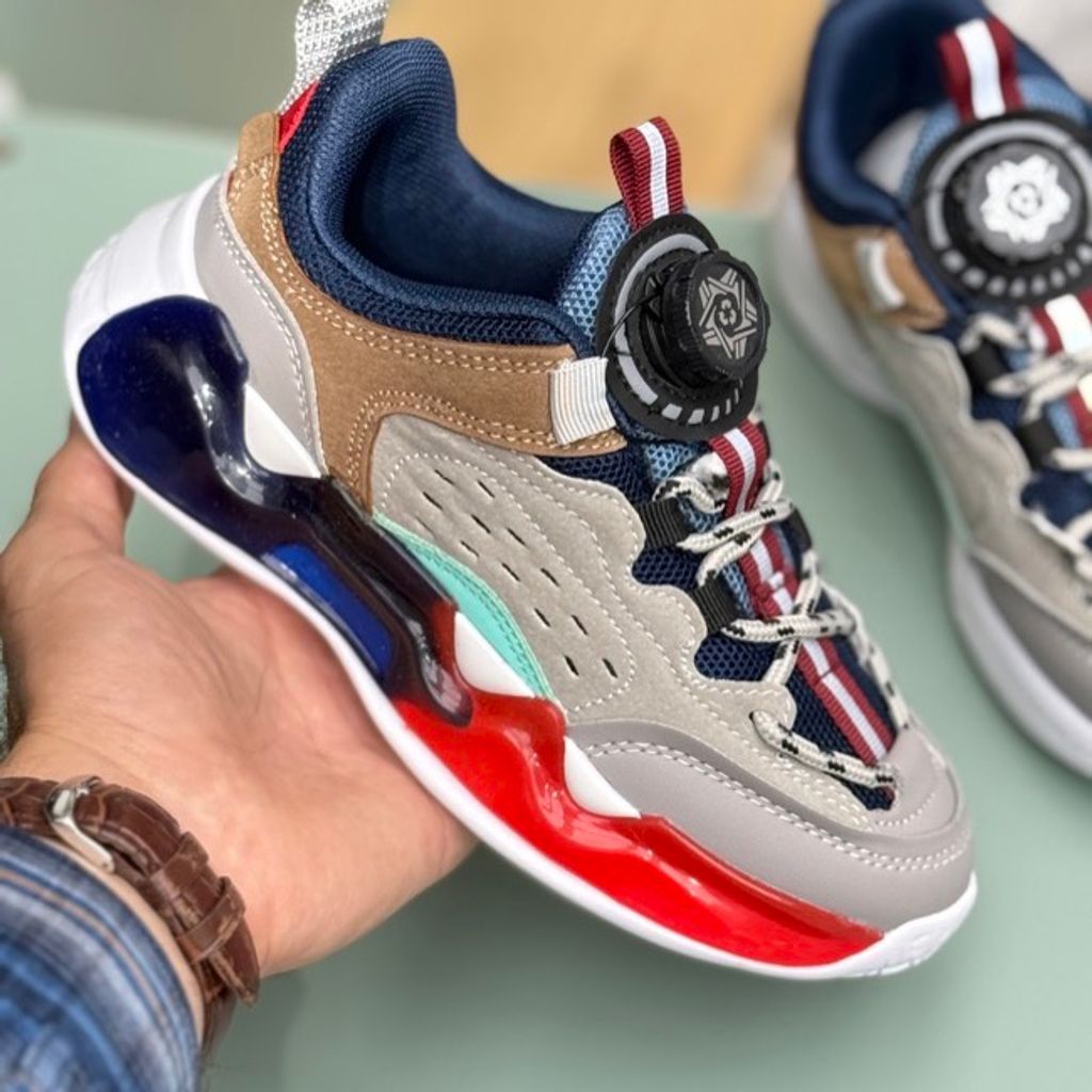 خرید اینترنتی قیمت کتونی بچگانه طرح آبرنگی کد 4052902