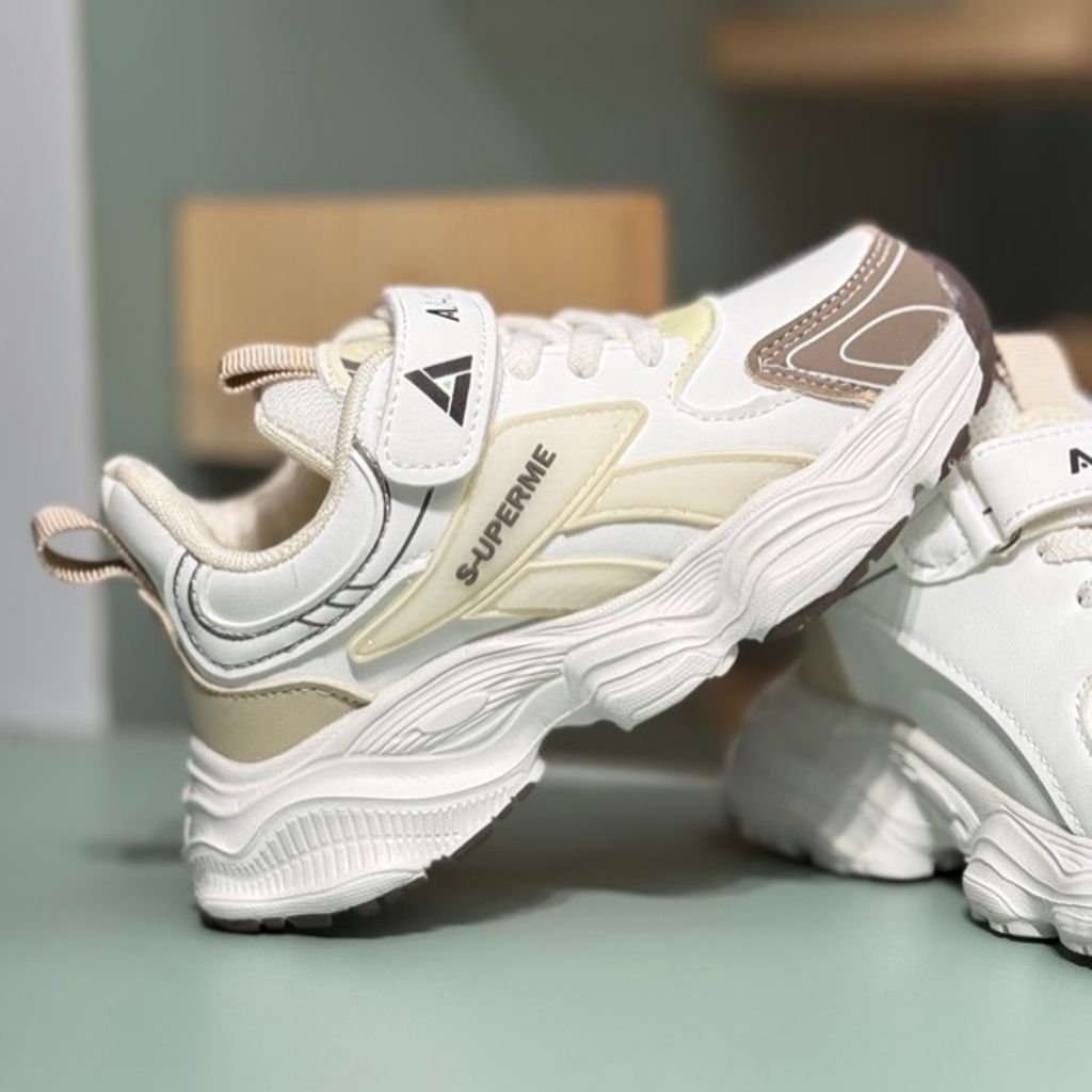 خرید اینترنتی قیمت کتونی بچگانه طرح Superme برند Ashoes کد 4060404