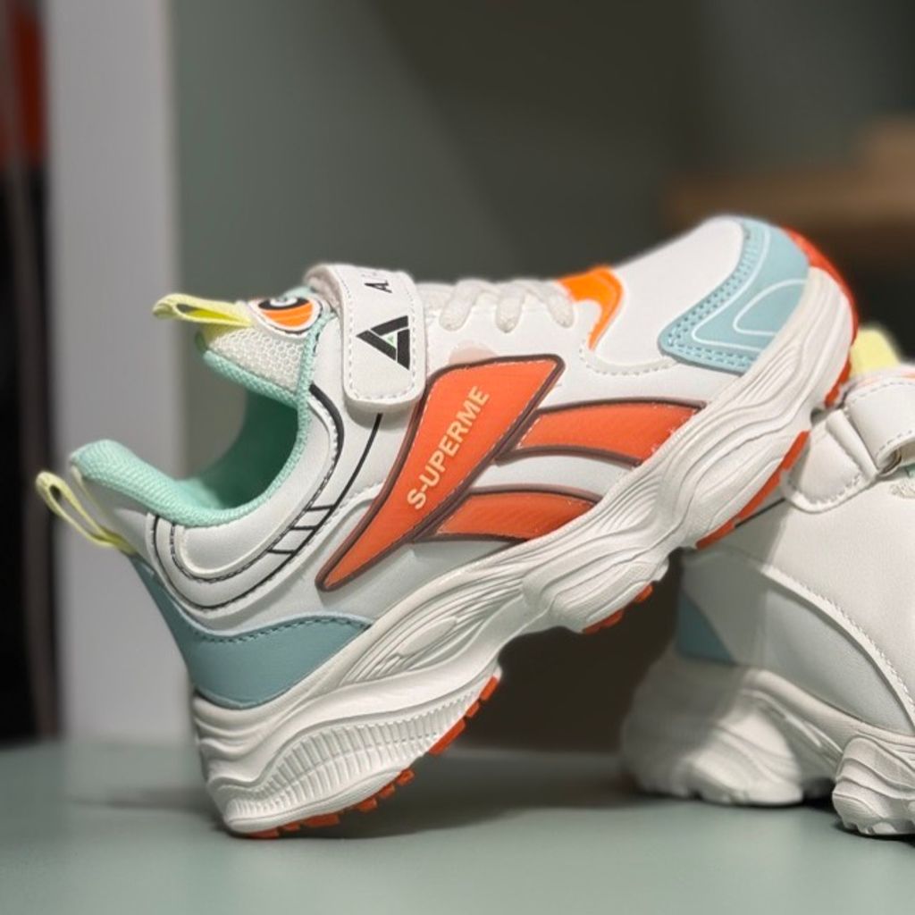 خرید اینترنتی قیمت کتونی بچگانه طرح Superme برند Ashoes کد 4060404