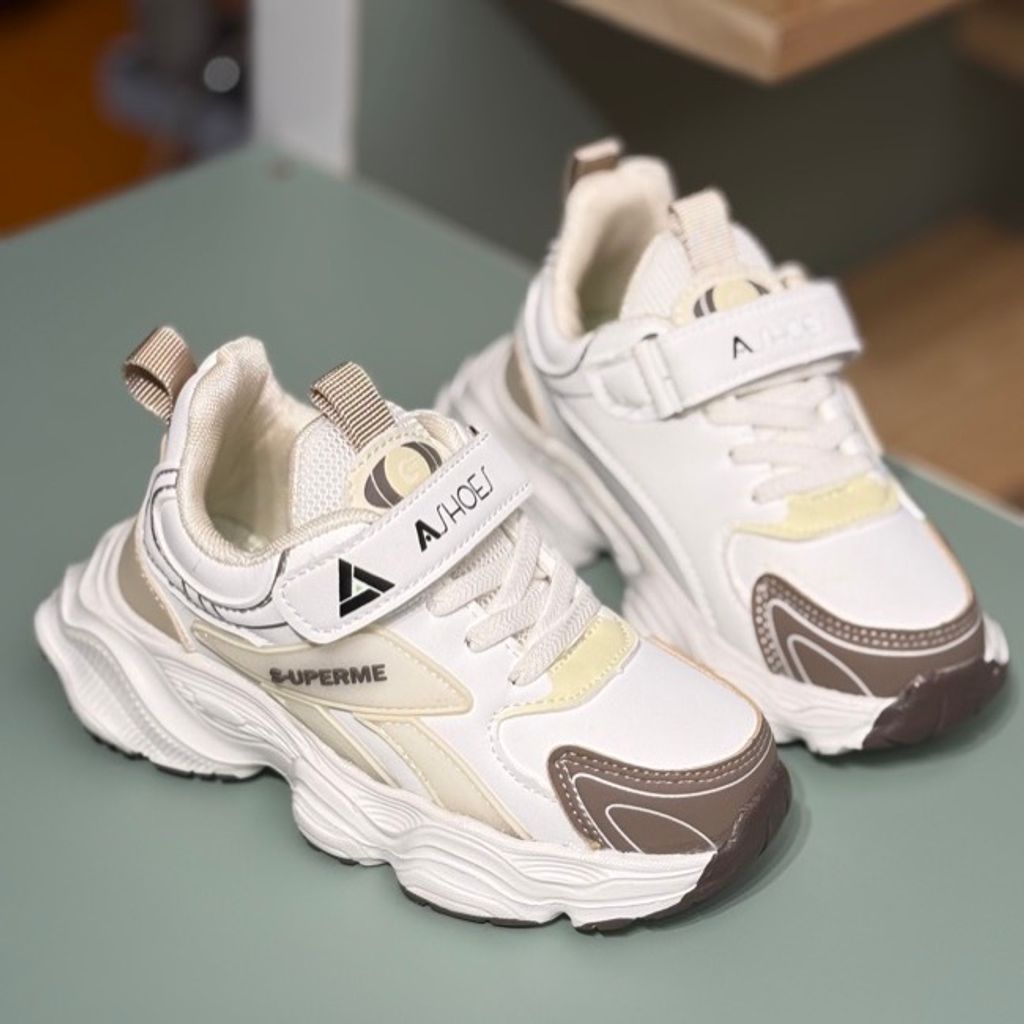 خرید اینترنتی قیمت کتونی بچگانه طرح Superme برند Ashoes کد 4060404