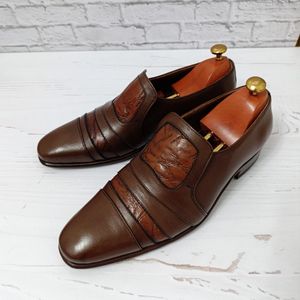 خرید آنلاین کفش مردانه زیره چرم طبیعی گاومیش مدل رابرت تک سایز