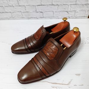 قیمت کفش مردانه زیره چرم طبیعی گاومیش مدل رابرت تک سایز