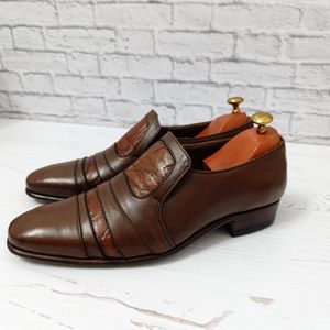 خرید آنلاین کفش مردانه زیره چرم طبیعی گاومیش مدل رابرت تک سایز