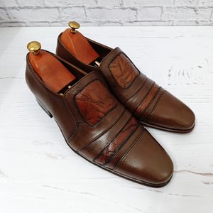 خرید آنلاین کفش مردانه زیره چرم طبیعی گاومیش مدل رابرت تک سایز