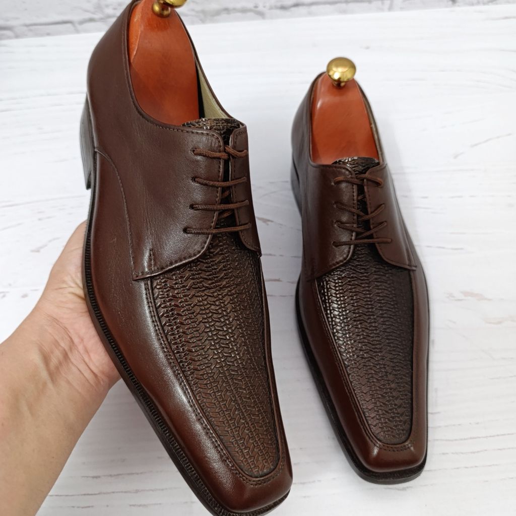 خرید آنلاین کفش مردانه زیره چرم طبیعی گاومیش مدل سانتوز تک سایز