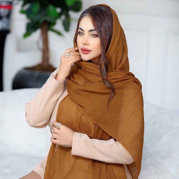 شال پلیسه حریر کد 1143